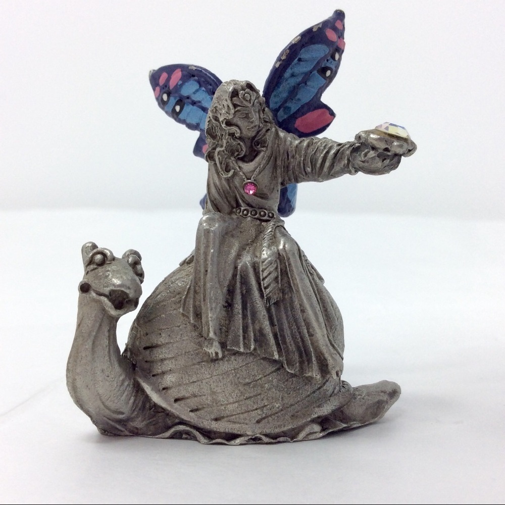 Pewter fairy figure
